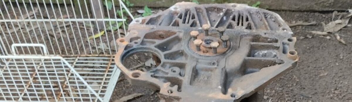 Jovem é preso em flagrante po receptação de motor de veículo, em Aragoiânia