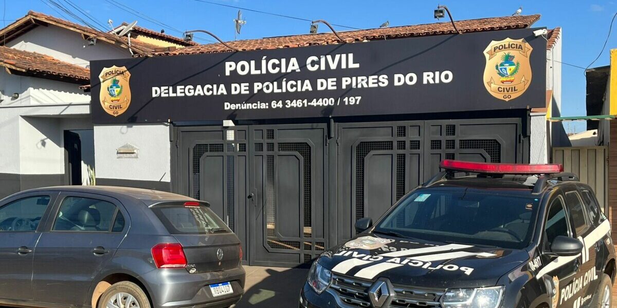 PCGO prende investigados por furto de R$ 30 mil a loja de eletrônicos em Pires do Rio