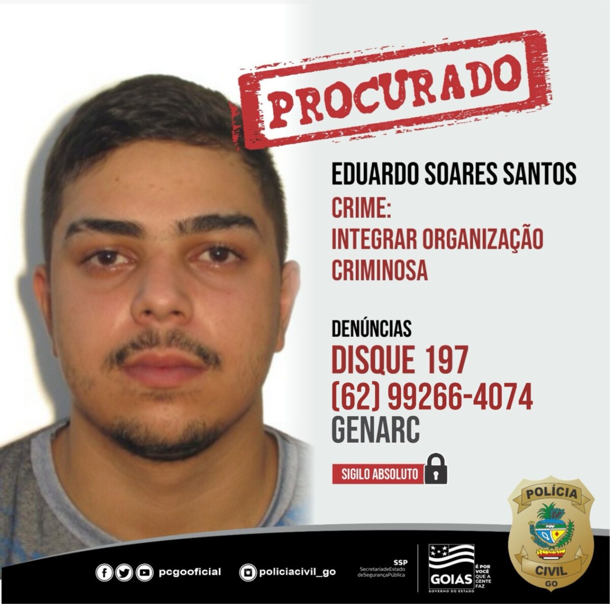 Operação Satus: PCGO prende integrante de orcrim e realiza apreensões, em Caldas Novas