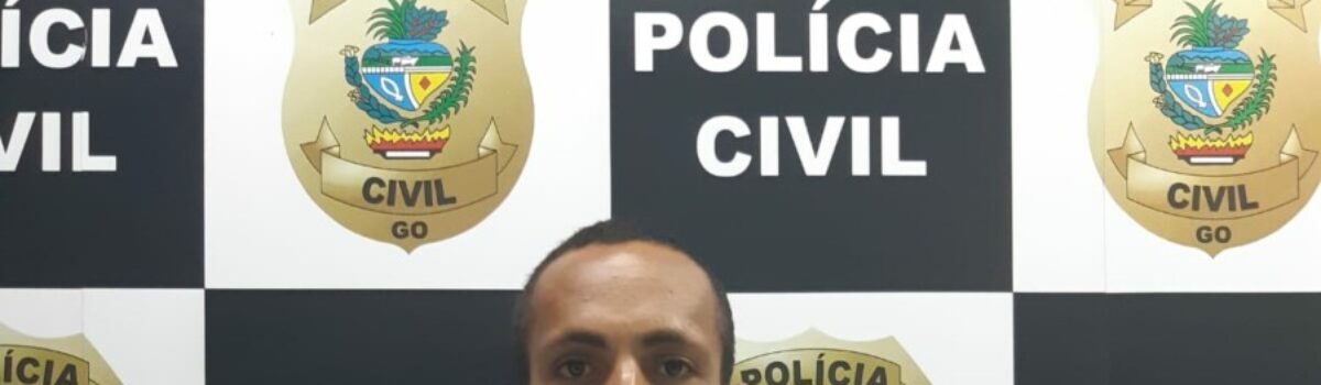PCGO prende em Anápolis autor de homicídio ocorrido em Goiânia em menos de 24h