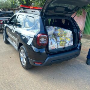 PCGO realiza ação social e entrega cestas básicas a famílias em situação de vulnerabilidade