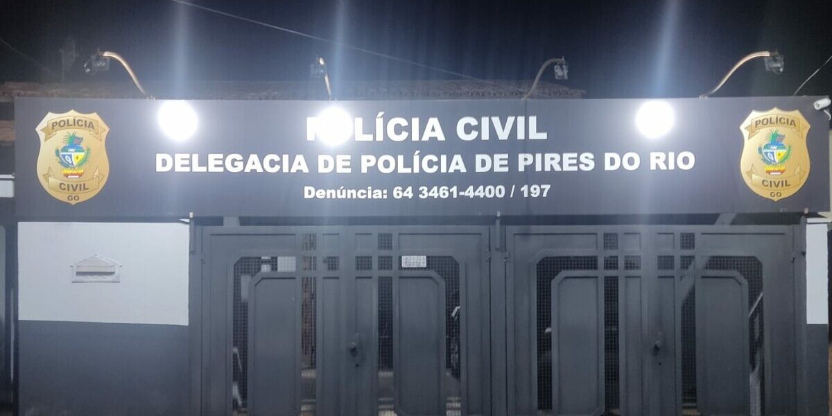 Pai é preso, em Pires do Rio, investigado por abusar sexualmente da filha de 10 anos