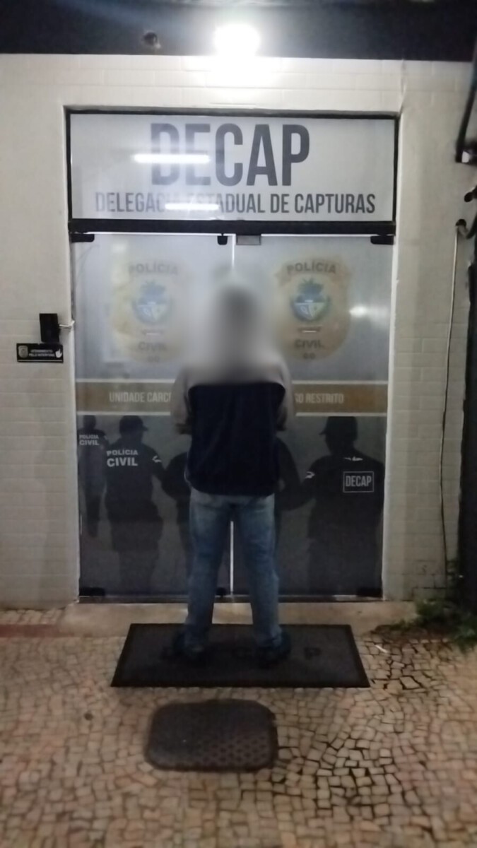 PCGO cumpre mandado de prisão definitiva por roubo, em Goiânia