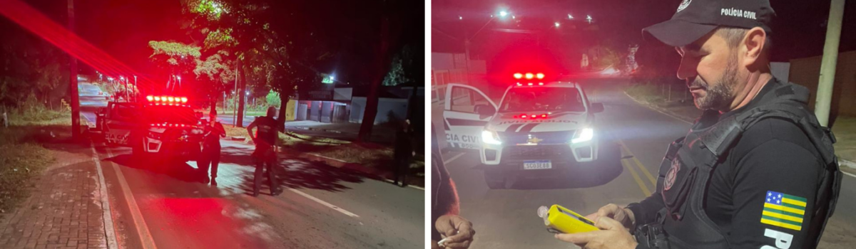 PC, PM e PRF realizam operação de trânsito durante exposição agropecuária de Anápolis