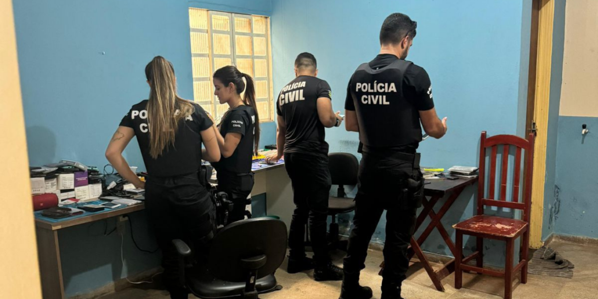 Operação Celular: PCGO realiza operação em loja de manutenção de aparelhos telefônicos e prende investigado por receptação