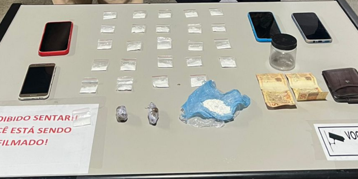 Reincidentes por tráfico de drogas são presos pela PC, em Goiânia