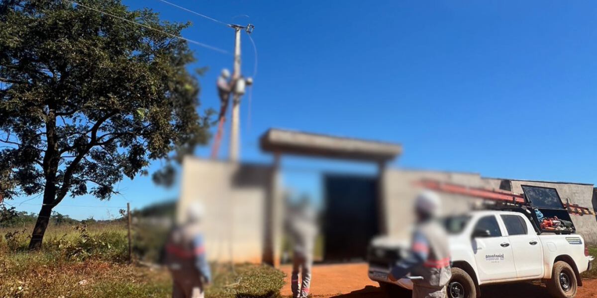 Dono de chácara é preso por furto de energia na zona rural de Trindade
