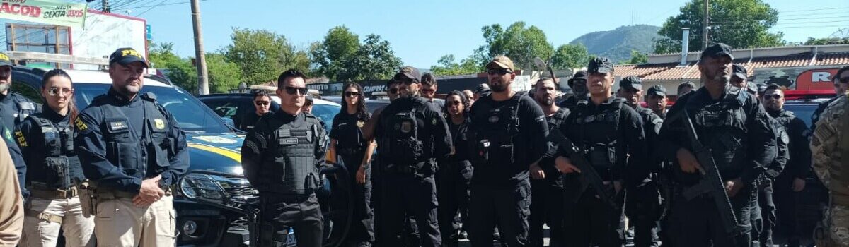 Polícia Civil de Goiás participa da Operação Divisa Blindada no Vale do Araguaia