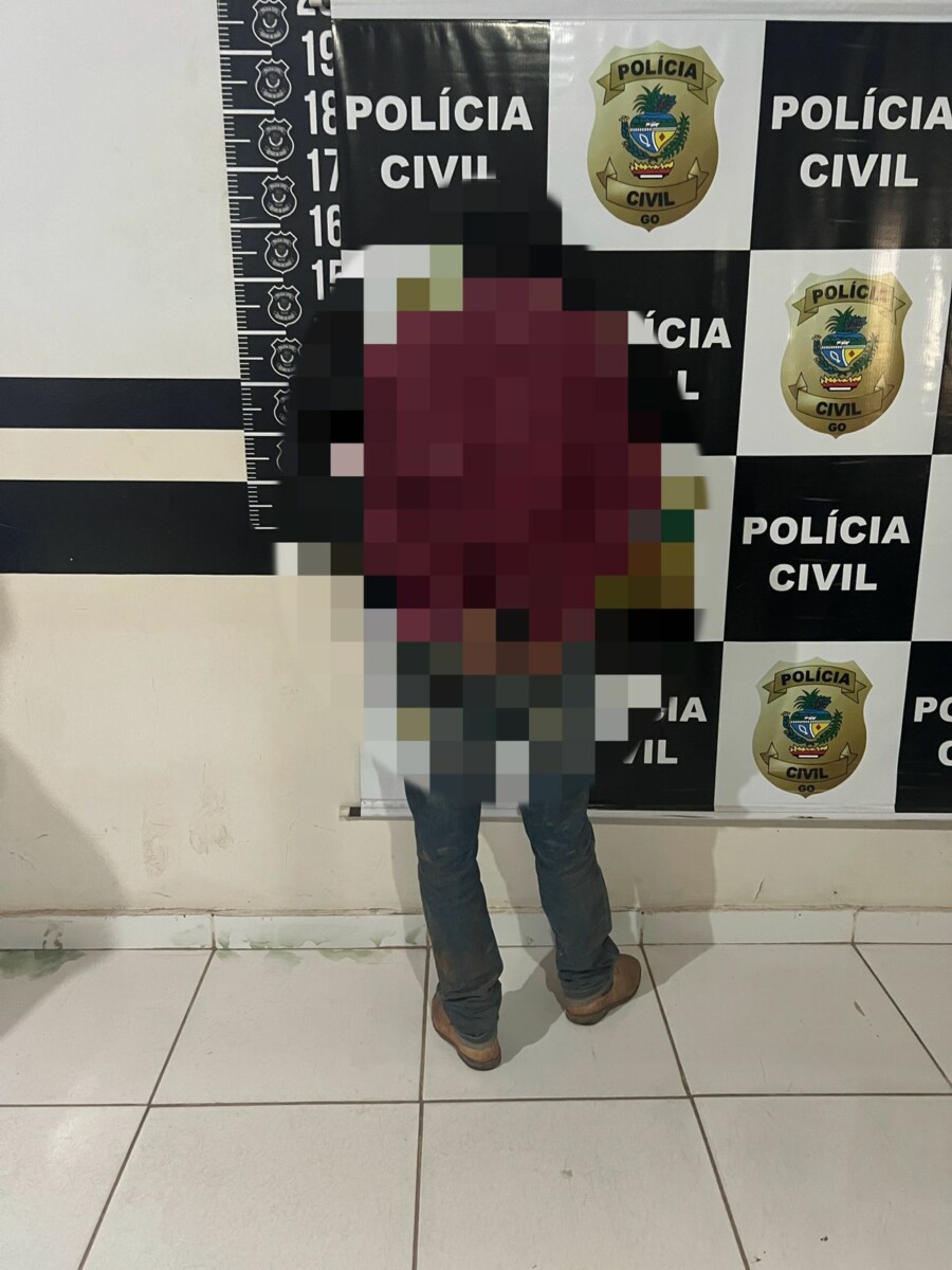 Homem é preso por tráfico de drogas e estupro, no nordeste goiano