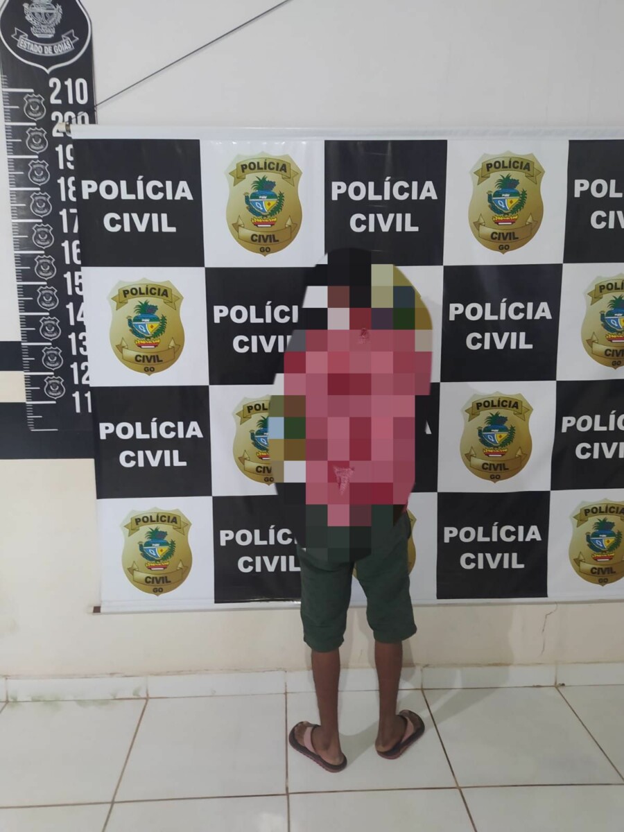 PCGO prende homem por violência doméstica e familiar, em Posse