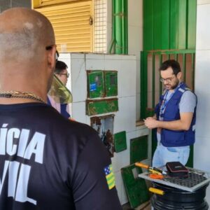 Operação conjunta combate furto de energia em estabelecimentos comerciais de Goiânia