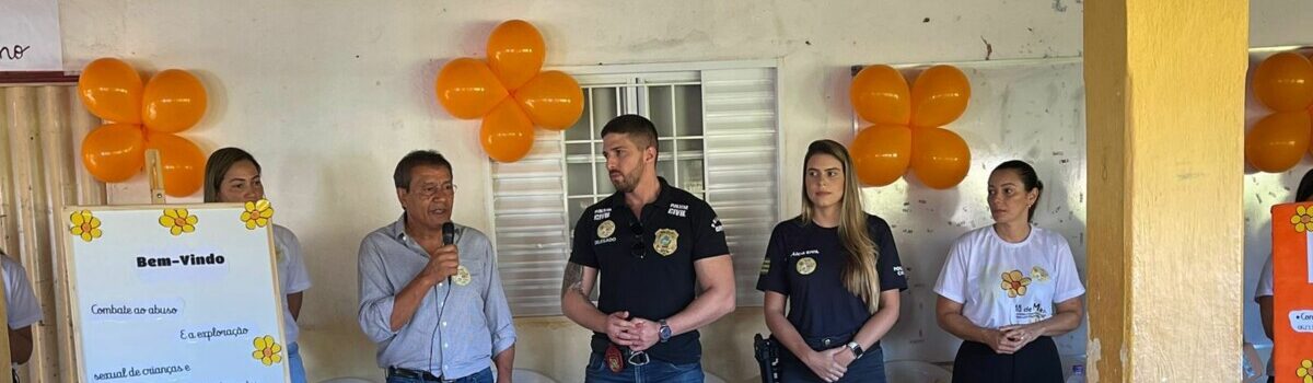 Equipes da PCGO fazem palestras sobre a Operação Caminhos Seguros em Mara Rosa e Amaralina