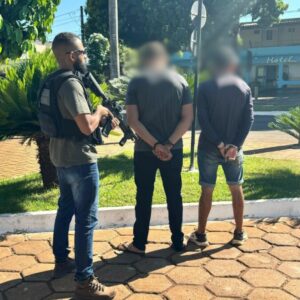 PCGO prende em Quirinópolis foragidos da Paraíba por homicídio