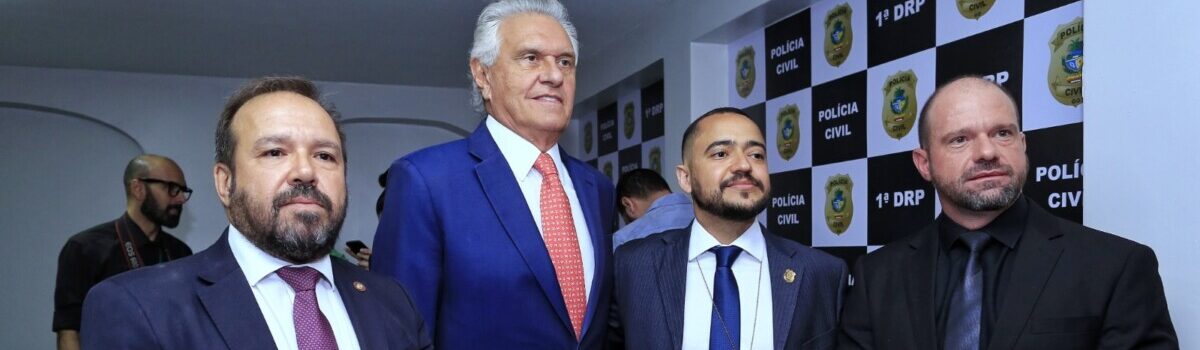 Direção da PCGO inaugura nova sede da 1ª DRP em Goiânia