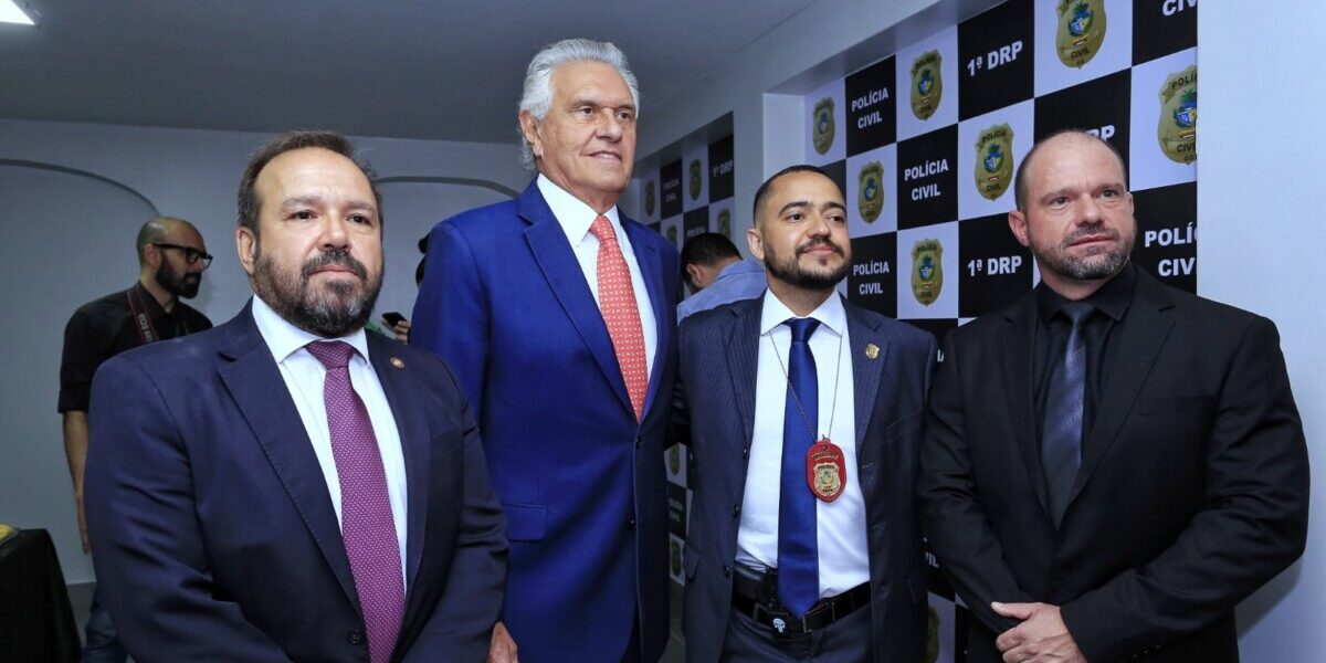 Direção da PCGO inaugura nova sede da 1ª DRP em Goiânia