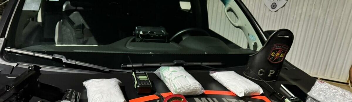 PC e PM prendem suspeitos de roubo a passageiros de ônibus na BR 153