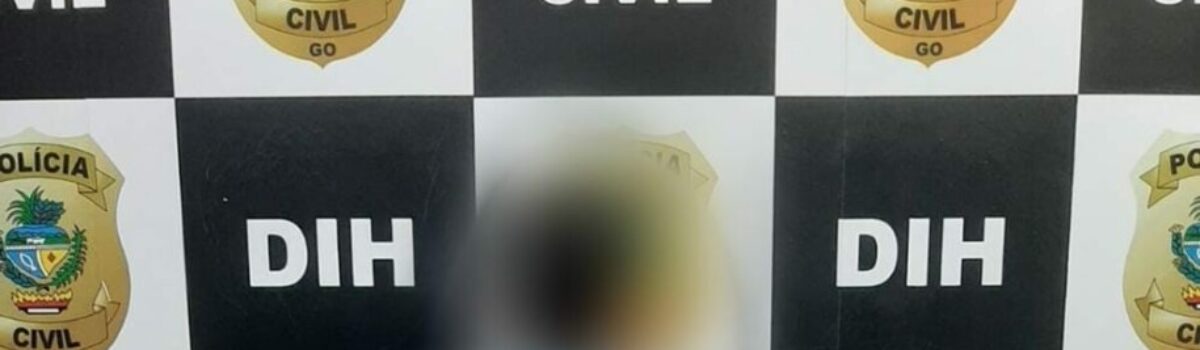 Homem é preso em flagrante por matar companheira com um caco de vidro, em Goiânia