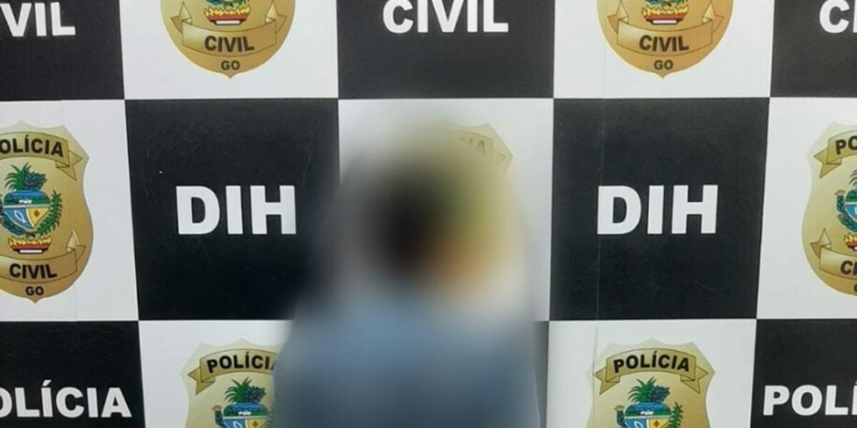 Homem é preso em flagrante por matar companheira com um caco de vidro, em Goiânia