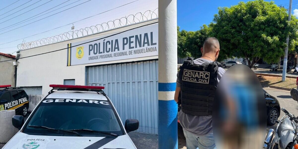 Foragido por homicídio é preso em Niquelândia pela PCGO