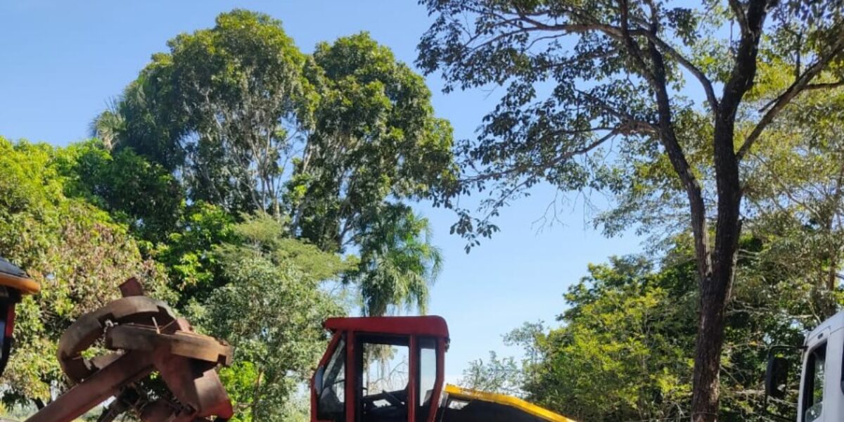 Polícia Civil prende receptador de rolo compactador furtado de consórcio empresarial