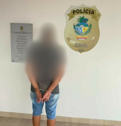 Investigado por estuprar a própria filha criança é preso em São Luís de Montes Belos