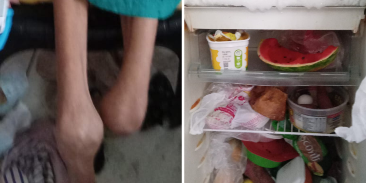 MAUS-TRATOS: Filha é presa em flagrante por desnutrição e exploração financeira da mãe de 91 anos