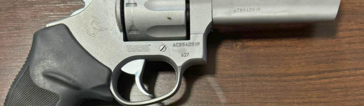 Homem é preso, em flagrante, por porte de arma de fogo, em Aparecida