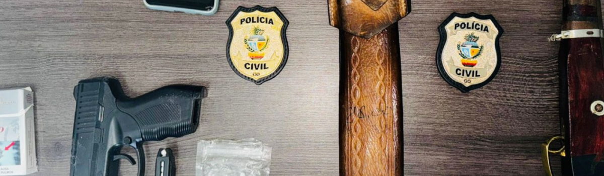 Homem é preso por atirar contra cachorro de vizinha em Águas Lindas