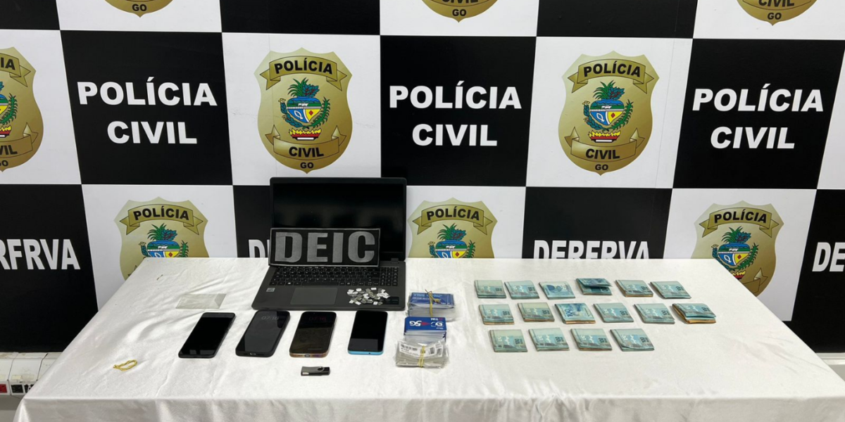 Operação Novo Número: PCGO e PCSC cumprem nove mandados de busca e apreensão em cidades goianas