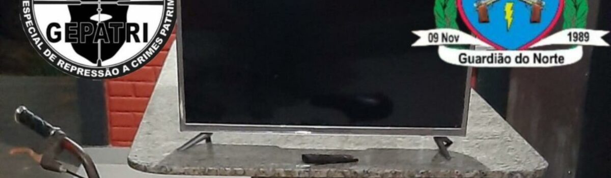 Suspeito de furtos é preso em Porangatu