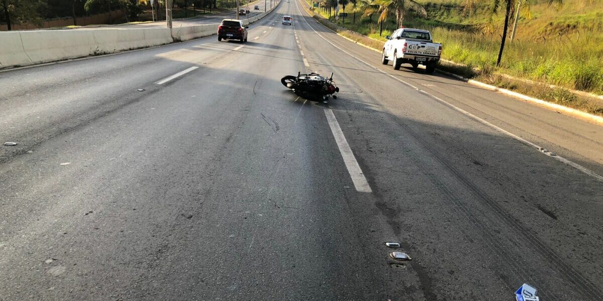 PC e PM prendem motorista por matar e arrastar motociclista por 300 metros, na GO-020
