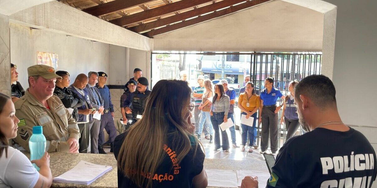 PC e Vigilância Sanitária interditam clínica clandestina de dependentes químicos em Aparecida
