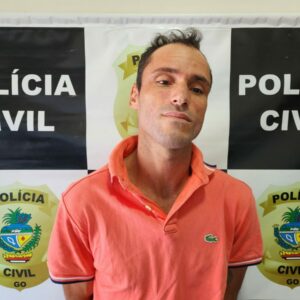 PCGO prende investigado por roubou idosa, em Jaraguá, mesmo depois de preso por roubo a padaria