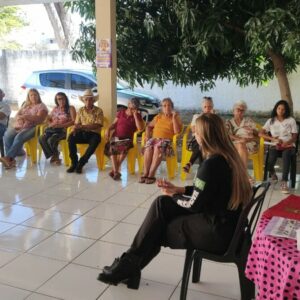 Operação Virtude/Junho Violeta: PCGO faz visita no CRAS da Vila Canaã