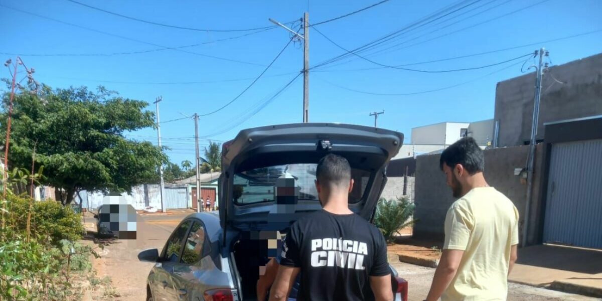 Homem é preso na posse de eletrodomésticos furtados em Goianápolis