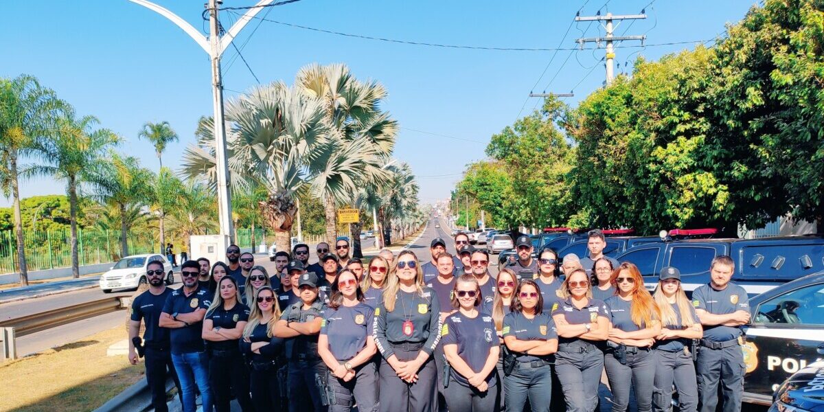 PCGO organiza esquema de segurança com 100 policiais diários para atendimento aos fiéis na Romaria de Trindade 2024