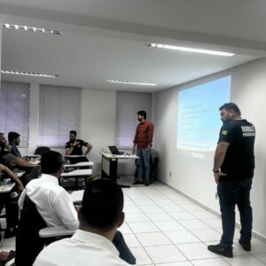 Gerência de Apoio às Regionais e Delegacia de Crimes Rurais fazem reunião de alinhamento na ESPC