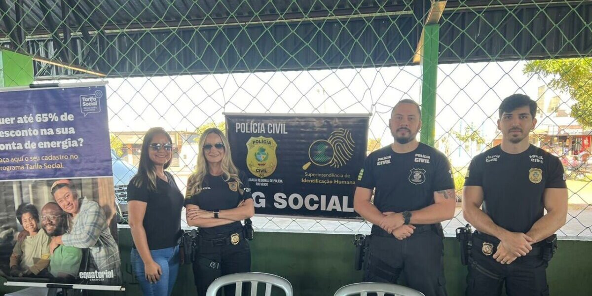 PCGO realiza ação social em Rio Verde para emissão de documento