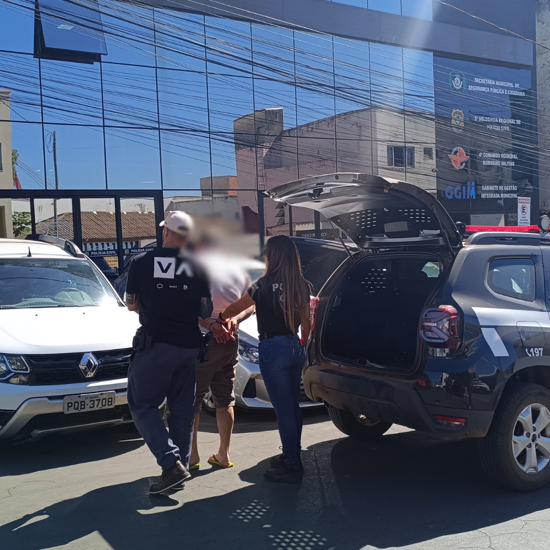 PCGO prende homem em Luziânia acusado de estuprar reiteradamente há 3 anos a própria filha