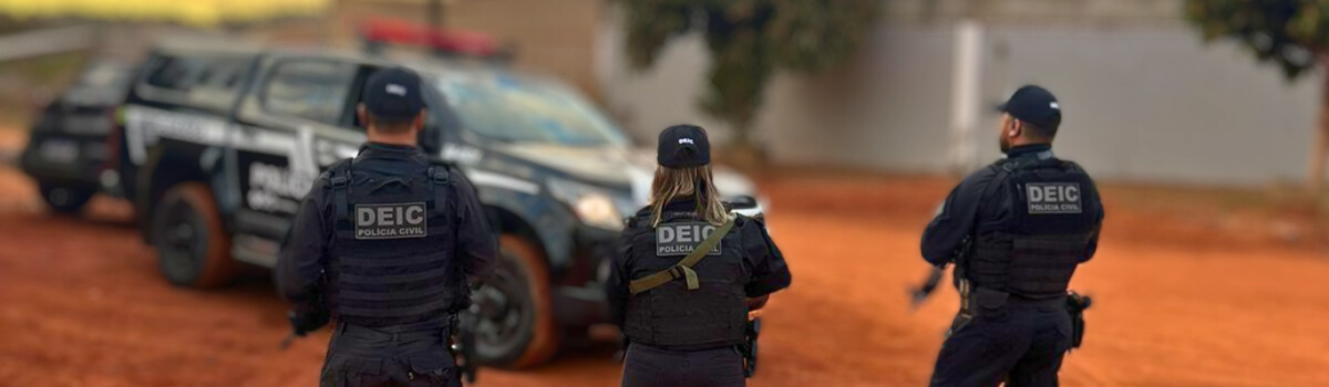 PCGO prende trio por integrar associação criminosa especializada em furto de obras prediais