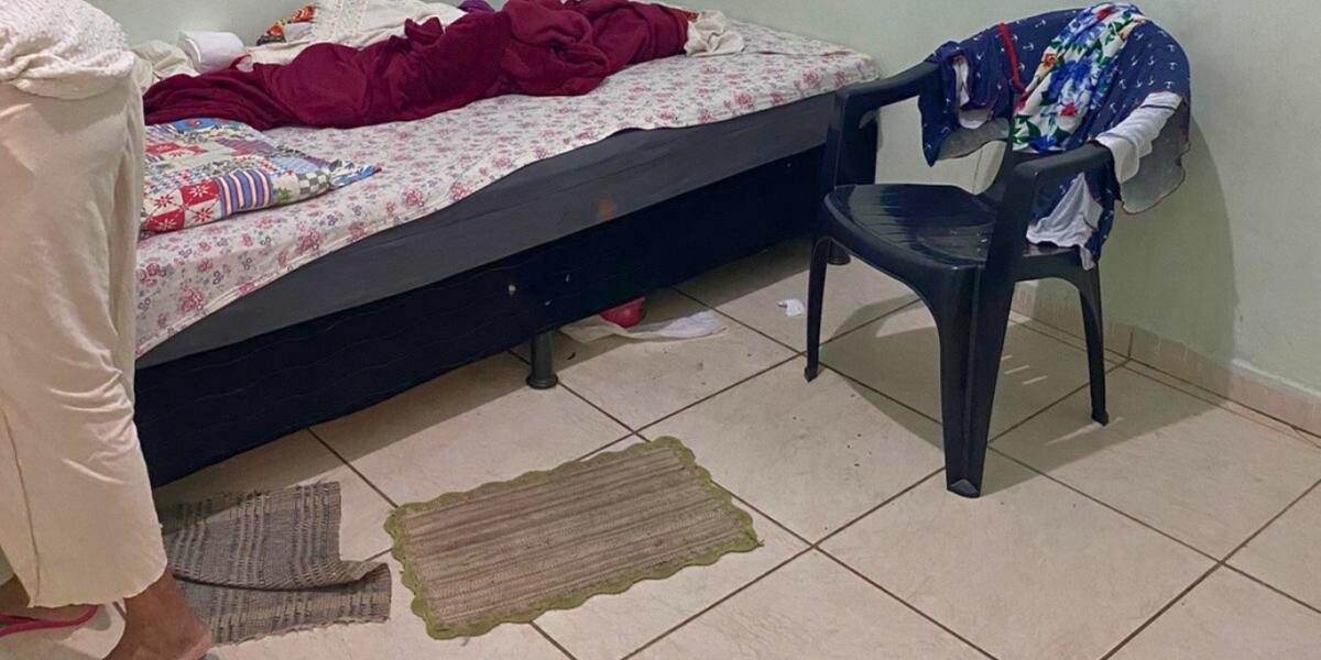 PCGO prende homem em flagrante por cárcere privado de idosa deficiente visual de 81 anos