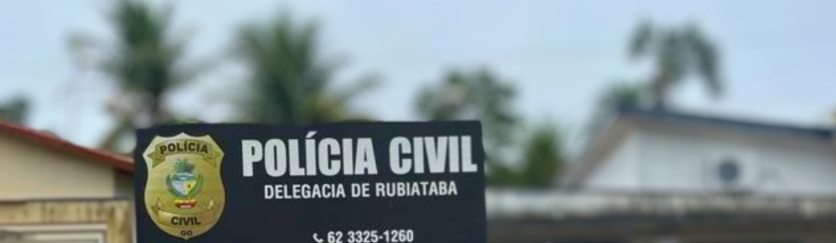 PCGO prende em Rubiataba investigado por roubo ocorrido com extrema violência