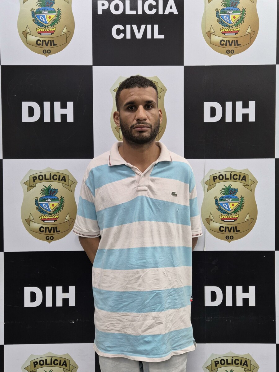 PCGO prende investigado por matar ex-namorada em bar