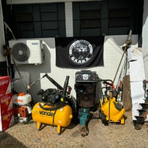 PCGO prende trio por integrar associação criminosa especializada em furto de obras prediais