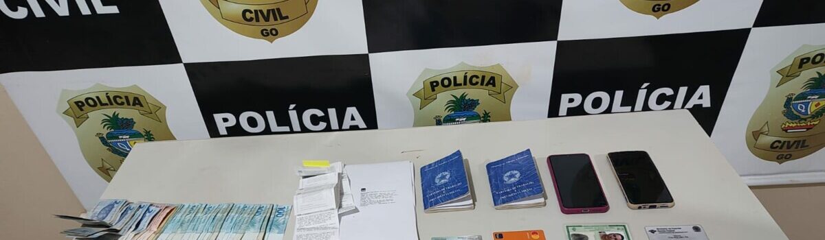 PCGO prende quatro por tentarem fraudar recebimento de benefício em agência bancária