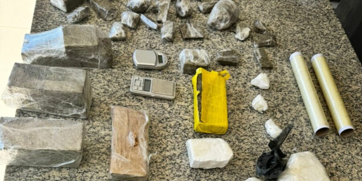 Polícia Civil prende em flagrante dois suspeitos por comercializar drogas em Porangatu