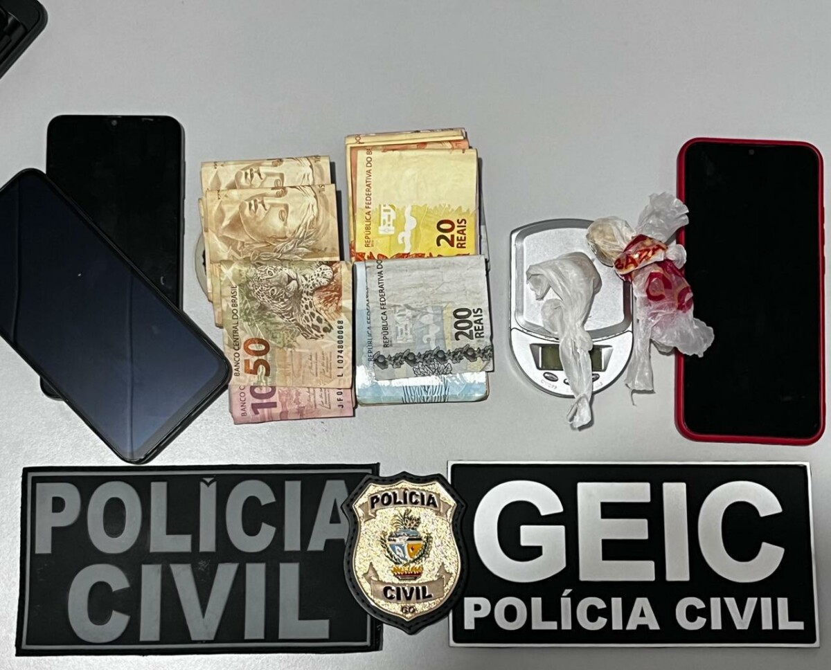 PCGO prende em menos de 24 horas autor de homicídio em distribuidora de bebidas de Quirinópolis