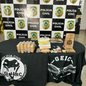 Operação Infinity: PCGO combate tráfico de drogas em Anápolis e prende quatro investigados