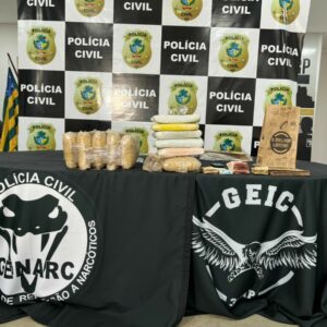 Operação Infinity: PCGO combate tráfico de drogas em Anápolis e prende quatro investigados
