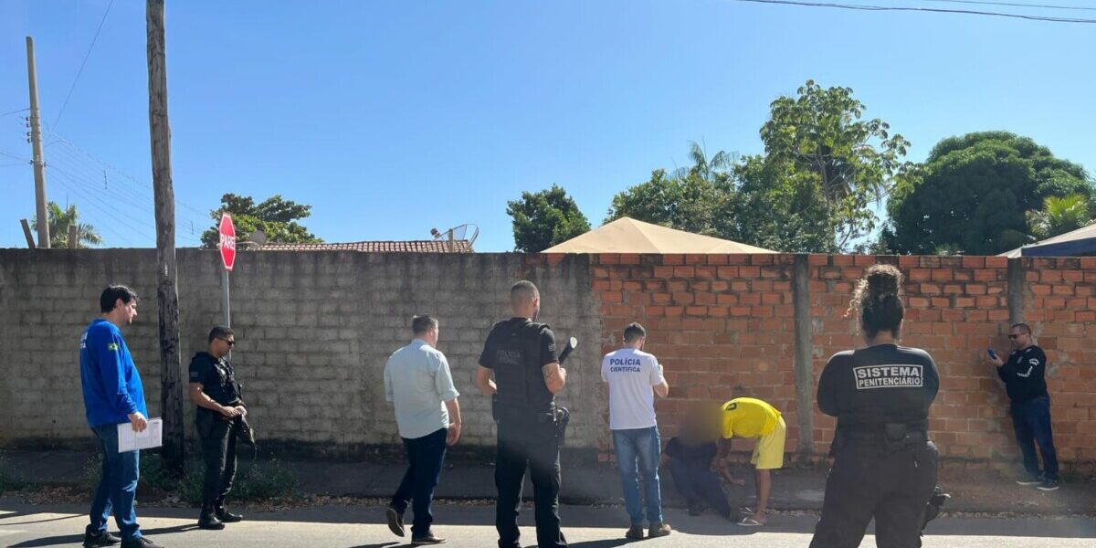 Polícia Civil faz reprodução simulada de latrocínio ocorrido em Uruaçu